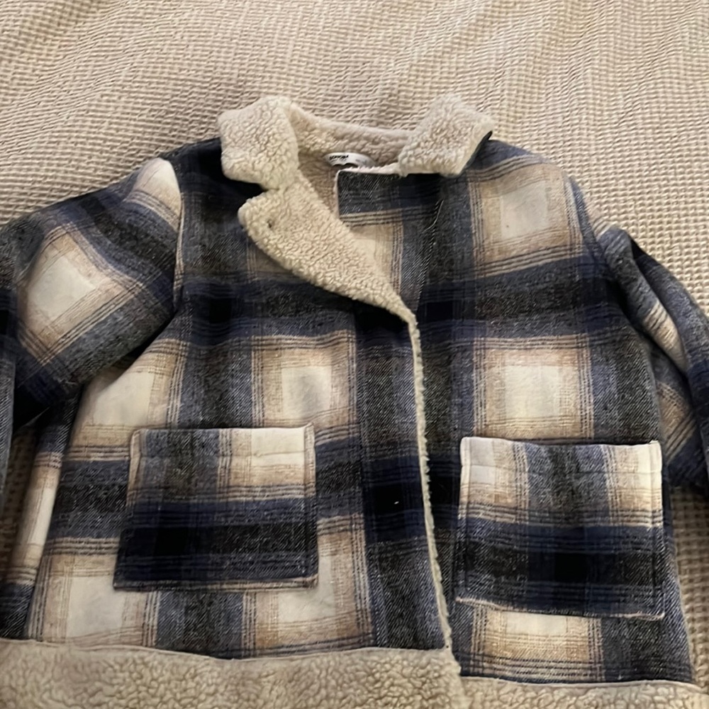Brand new sherpa lined jacket